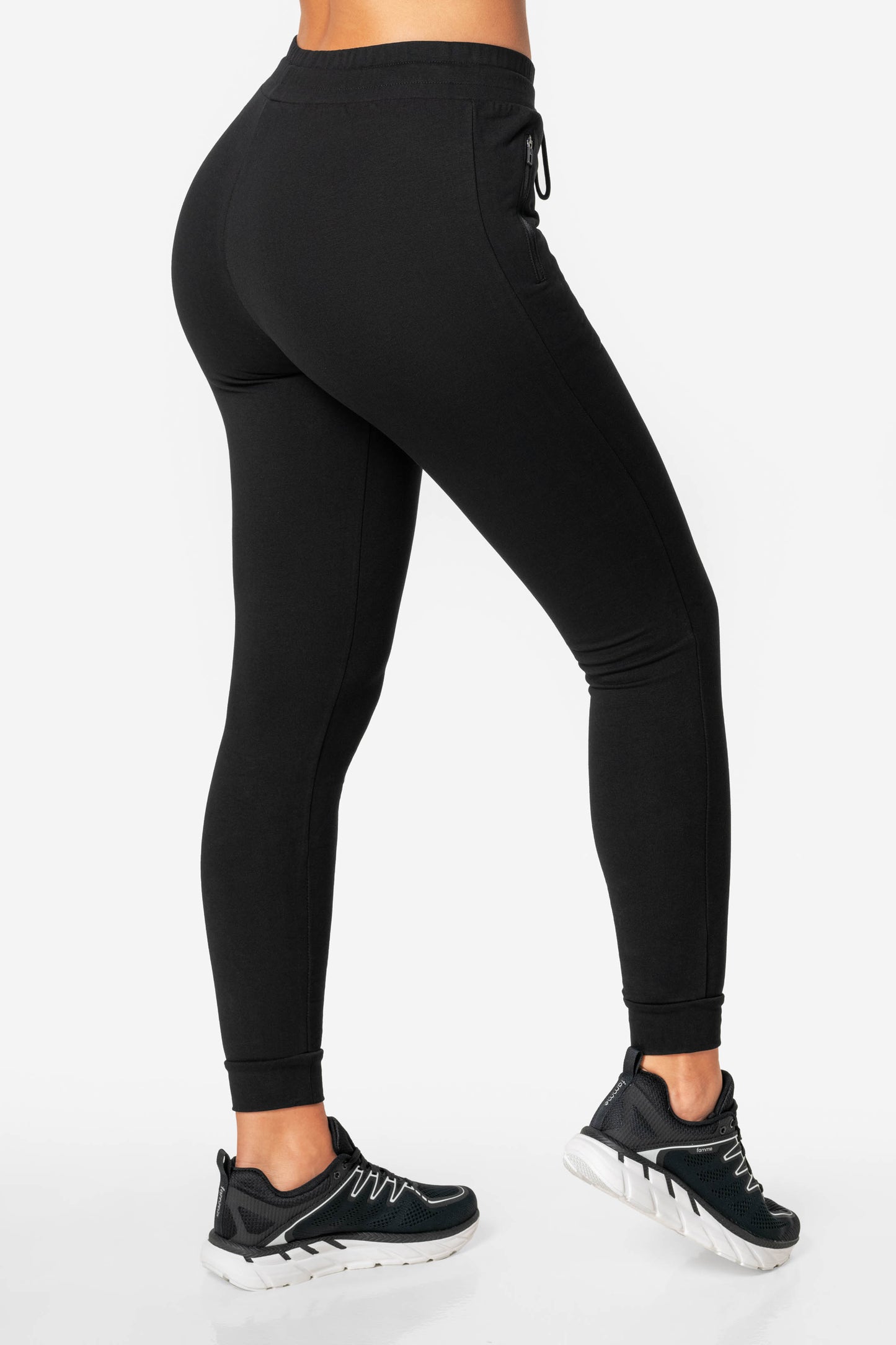 Black Fit Jogger - for dame - Famme - Jogger