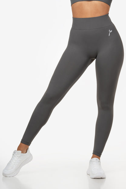 Grey Lunge Scrunch Leggings