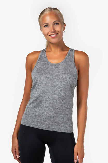 Grey Refine Tank Top - for dame - Famme - Tank Top