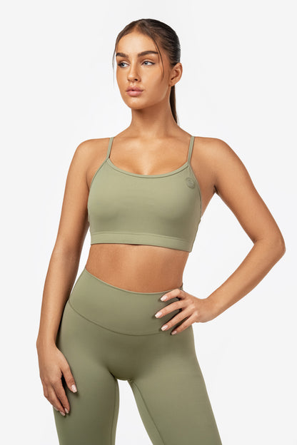 Green Softy Sports Bra