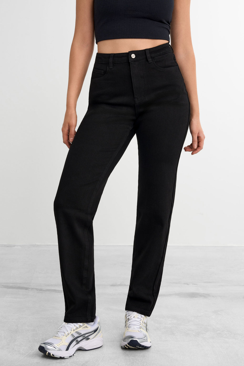 Straight Jeans - for dame - Famme - Jeans