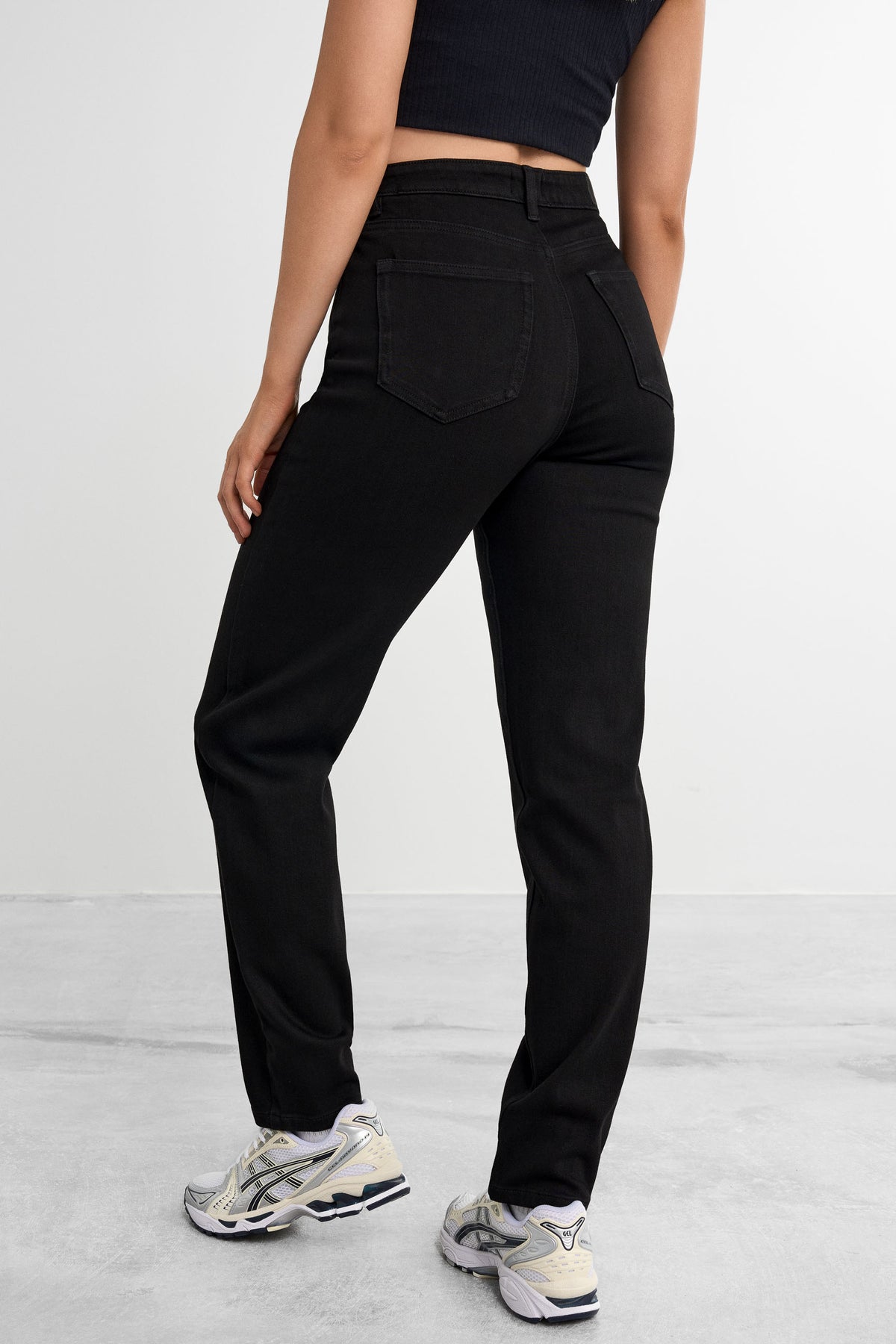 Straight Jeans - for dame - Famme - Jeans