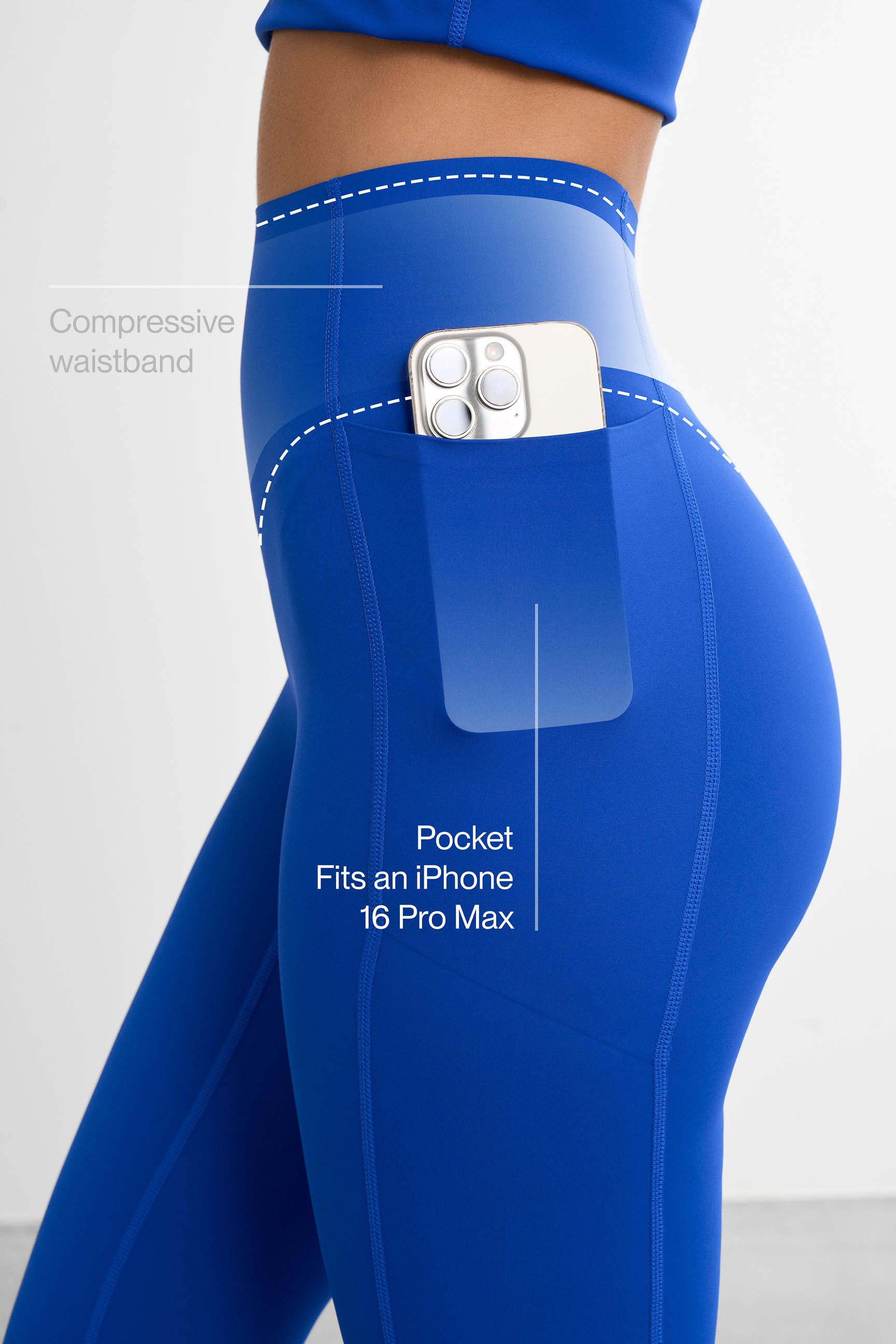 Pocket Compression Leggings | Kompresjon med lommer | Gratis bytte – Famme