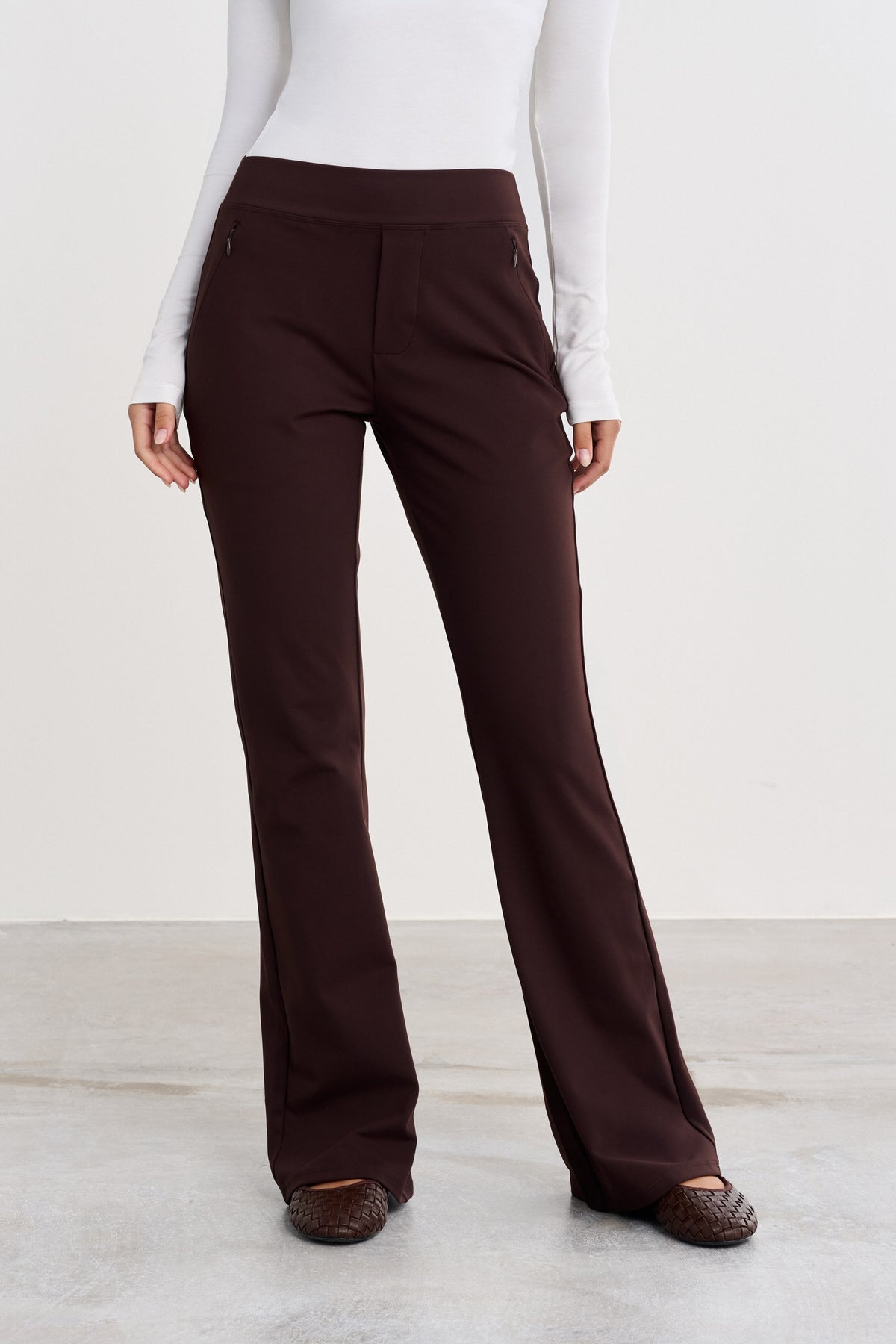 Tailored Bootcut Pants - for dame - Famme - Pants