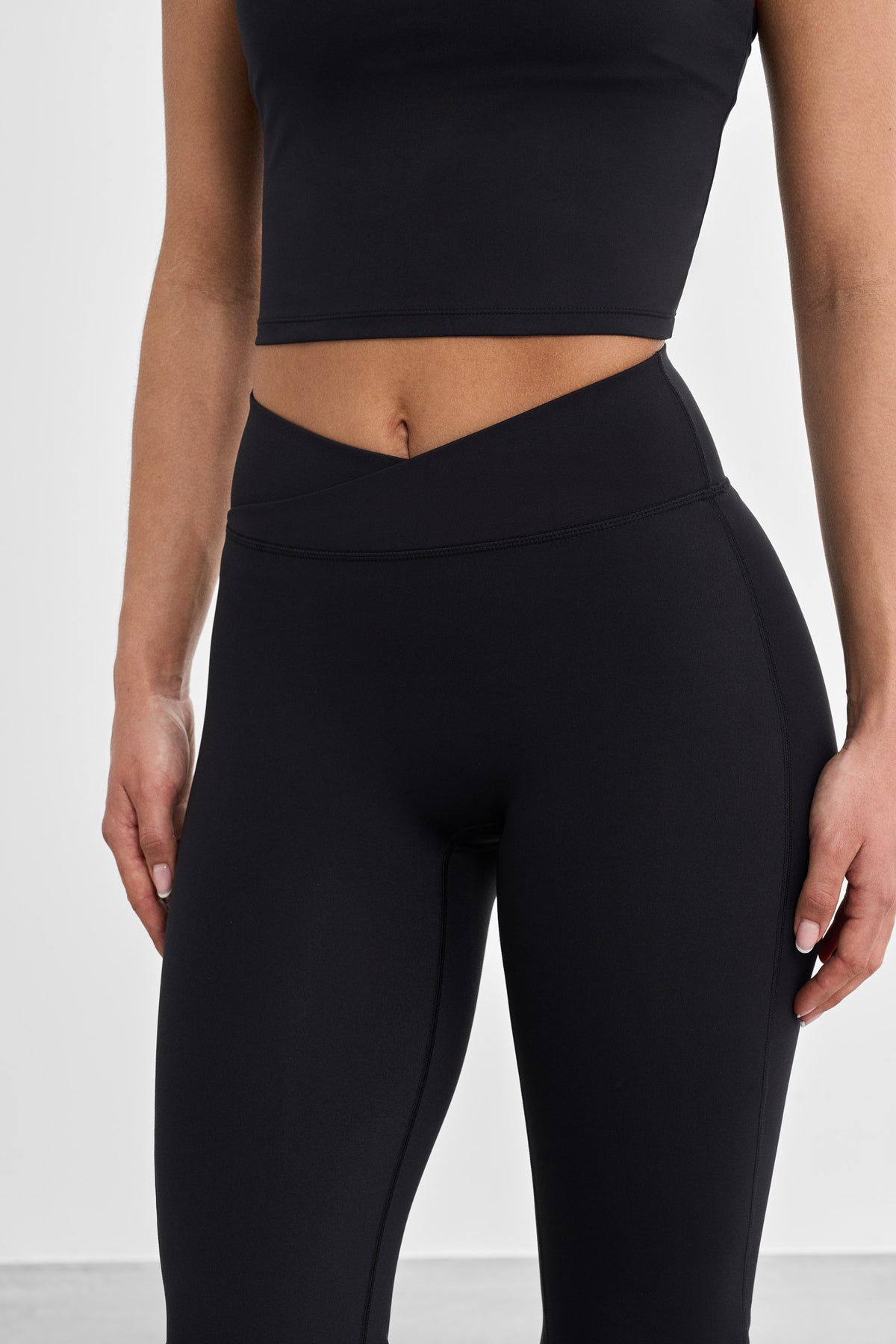 Signature Wrap Flared Leggings