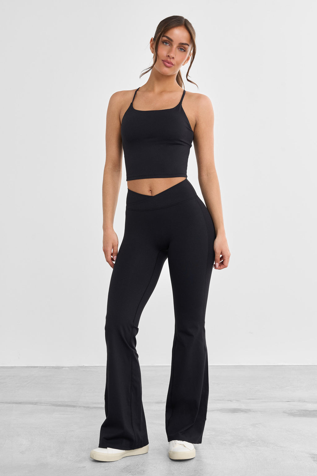 Signature Wrap Flared Leggings