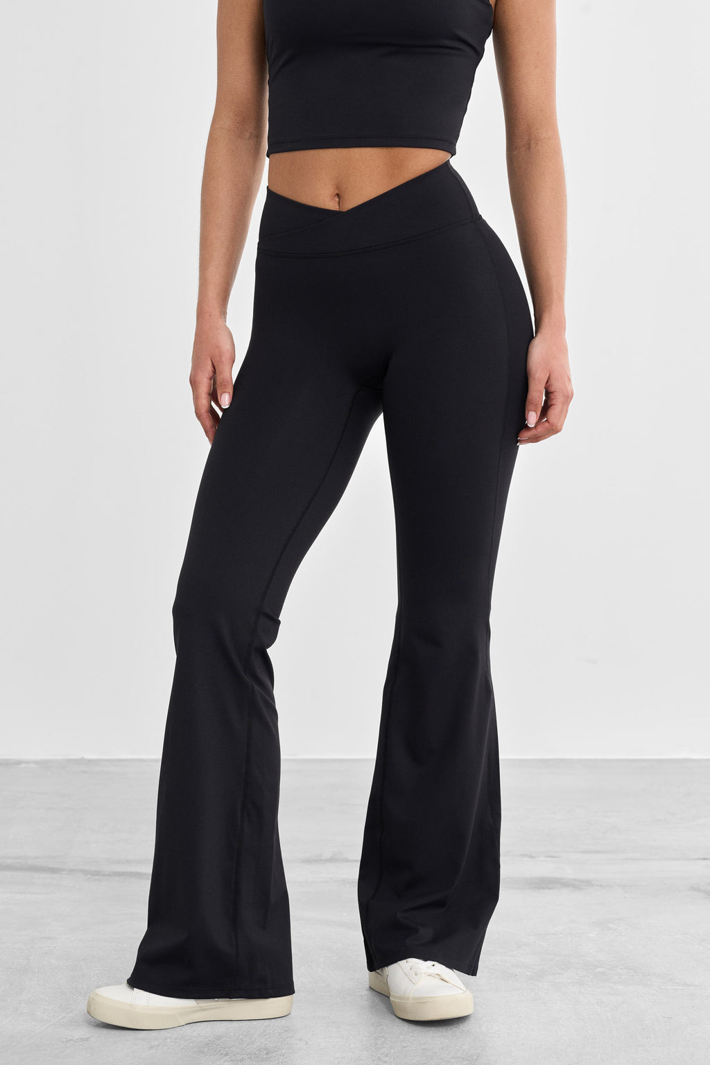 Signature Wrap Flared Leggings