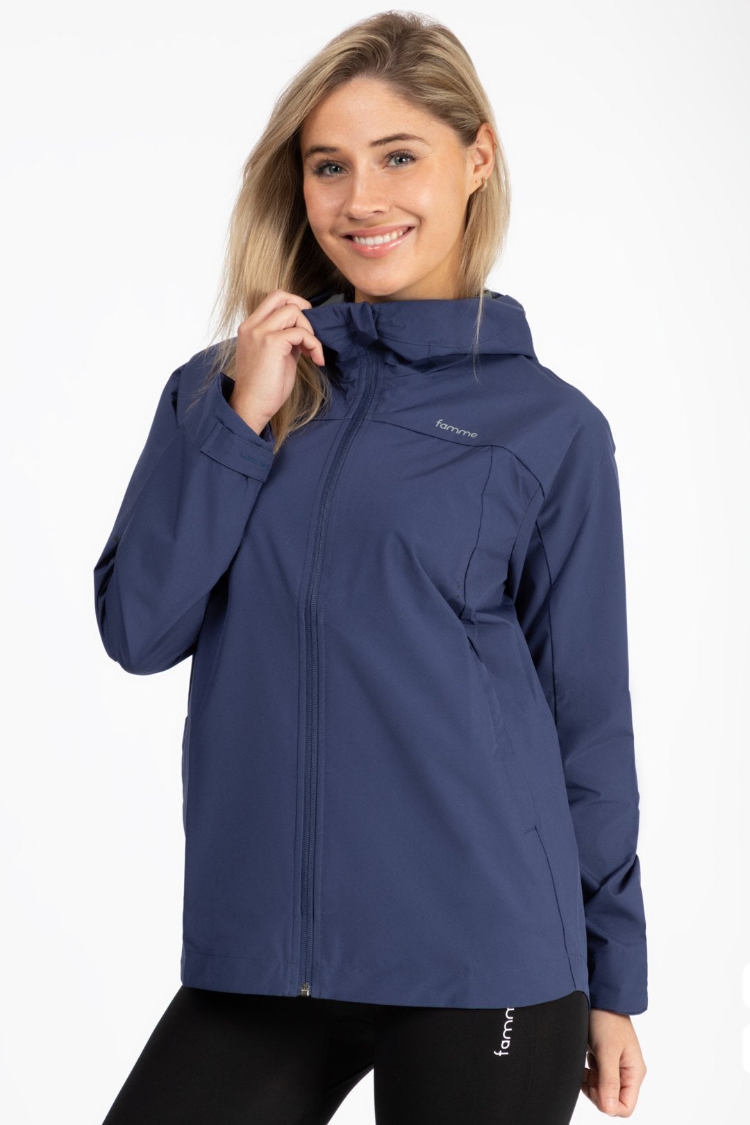 Blue Celine Rain Jacket - for dame - Famme - Rain jacket