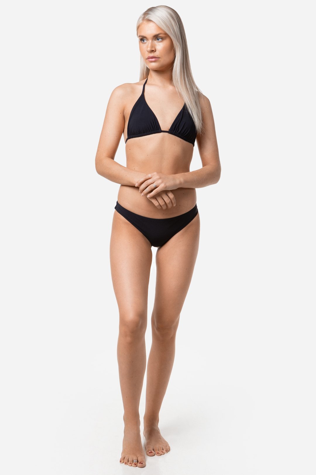 Mykonos Bikini Top - Bikini for dame - Grå - Famme