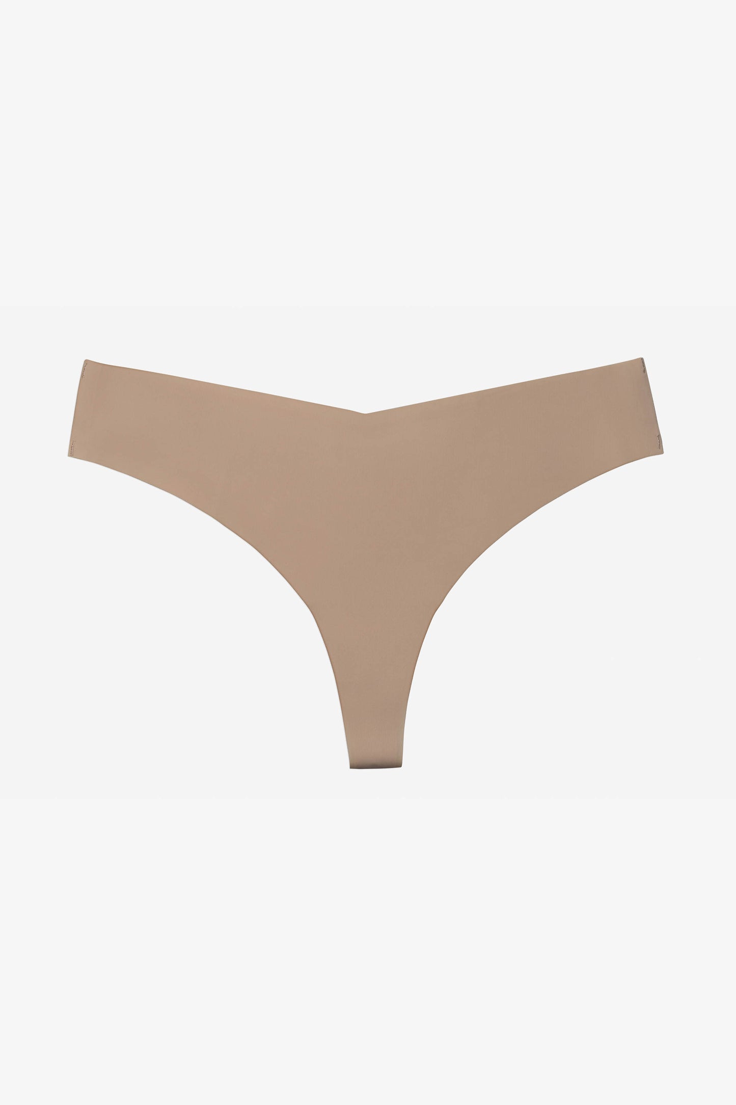 Beige Feel Free Thong - for dame - Famme - Thong