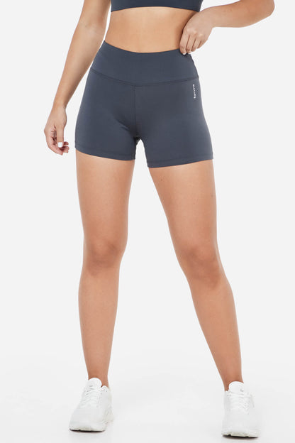 Dark Grey Gym Shorts - for dame - Famme - Shorts